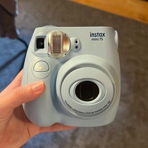 Fuji film blue Instant camera